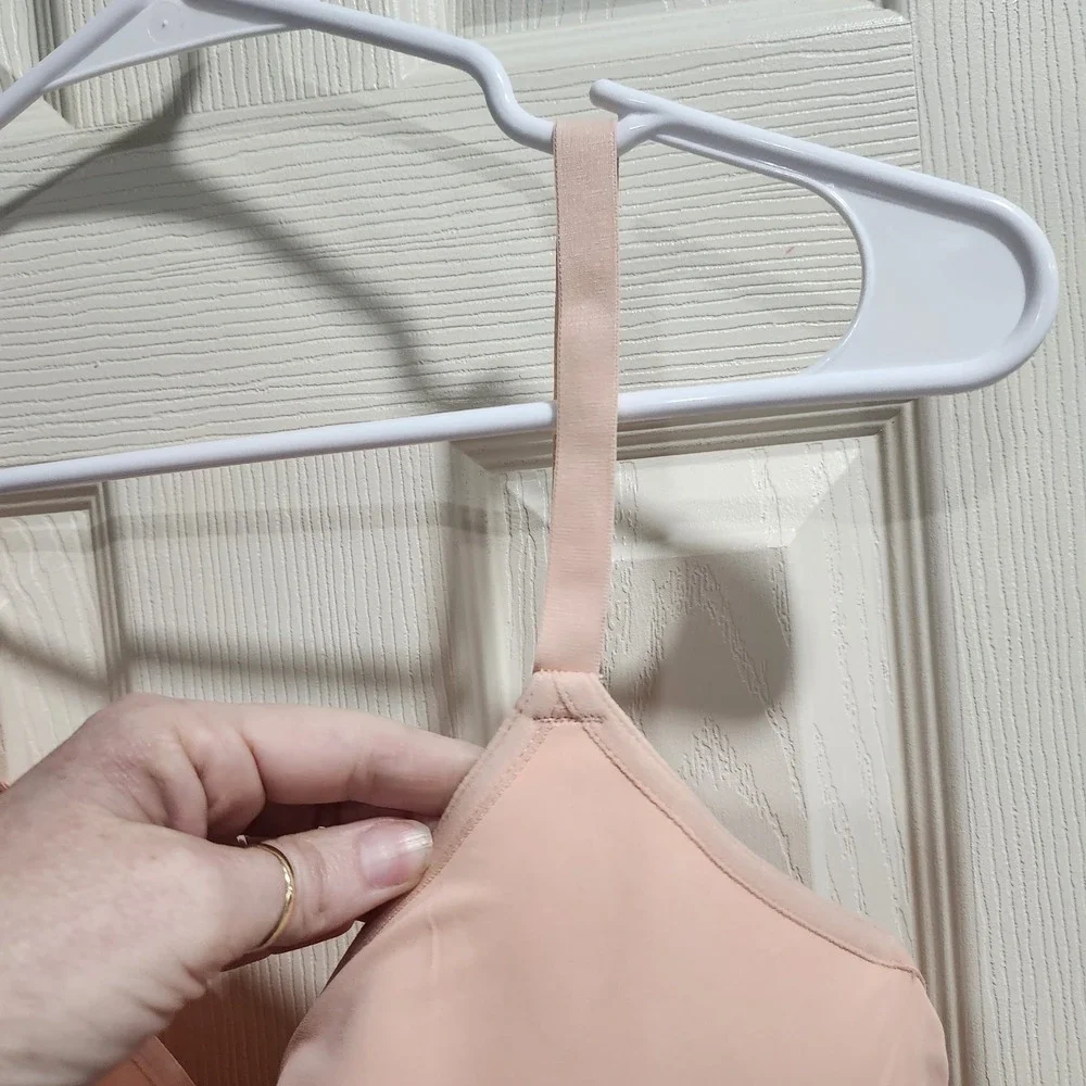 Honeydew 40C‎ Lightly Lined Wireless Bra Peach Smooth Stretch Everyday Comfort